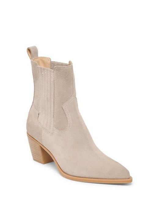 Dolce Vita Natural Slim Pointed Toe Bootie