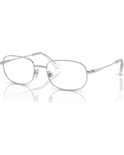 Swarovski Metallic 52Mm Rectangle Optical Glasses