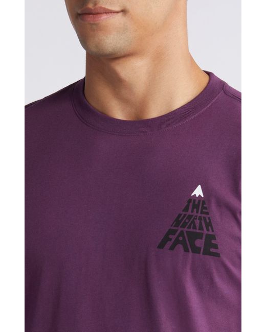 The North Face Purple Brand Proud Graphic T-shirt for men