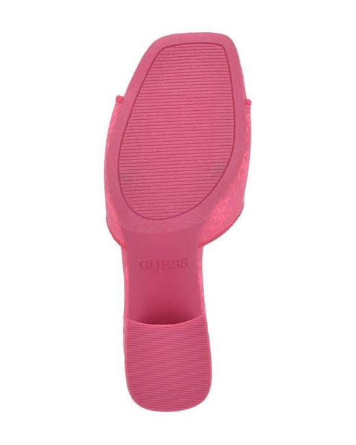 Guess Pink Galsee Sandal