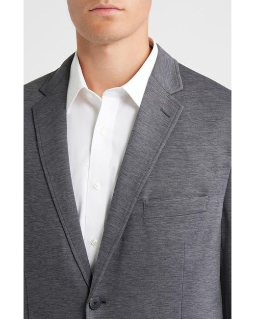 Johnston & Murphy Gray Xc4 Cool Degree Heathered Sport Coat for men