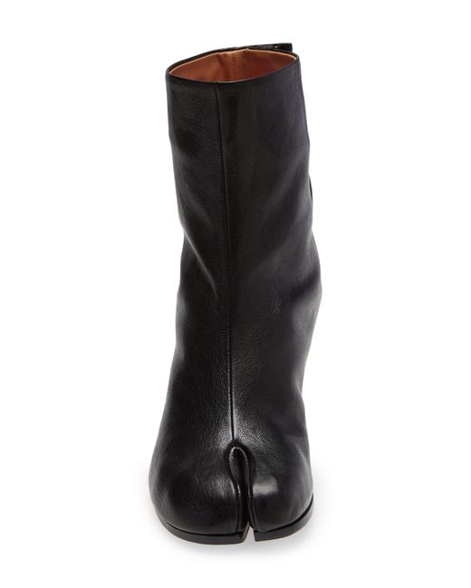 Maison Margiela Black Tabi Leather Boot
