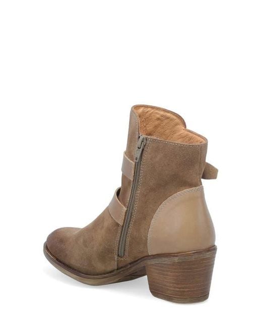 Miz Mooz Brown Dayla Moto Bootie