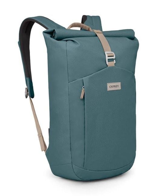 Osprey Green Arcane 24-Liter Roll Top Backpack