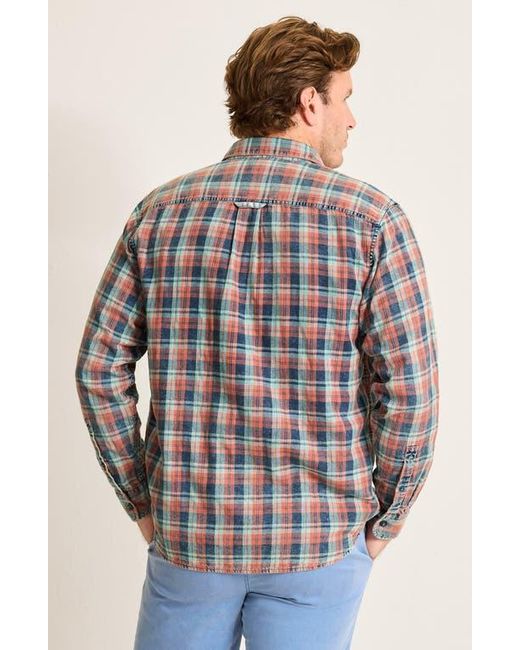 Tommy Bahama Gray Indio Plaid Cotton Button-Up Shirt for men