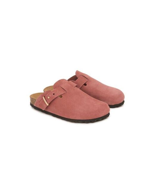 Celtic & Co. Pink Stud Strap Clog