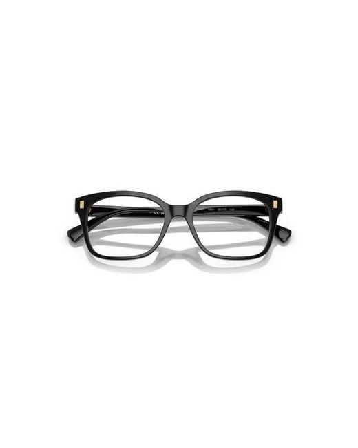 Ralph Black 53Mm Rectangle Optical Glasses