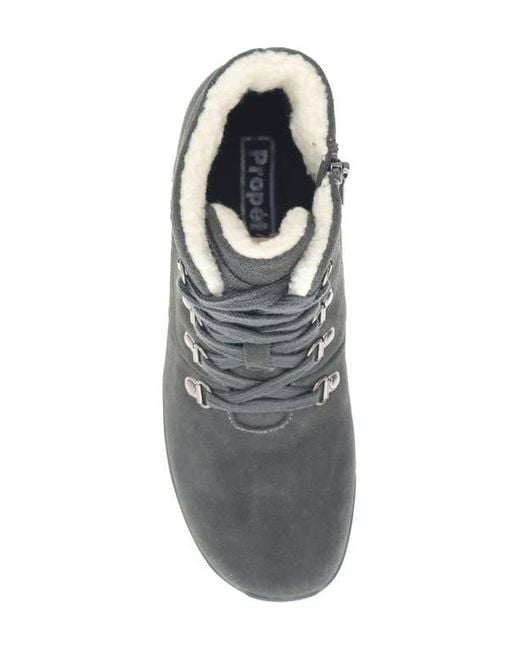 Propet Gray Demi Bootie