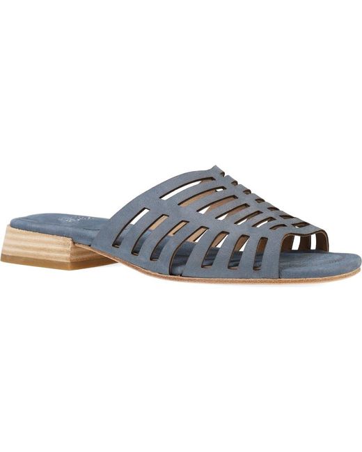 Eileen Fisher Blue Fira Slide Sandal