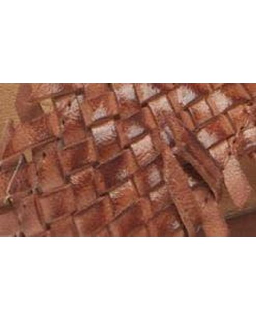 Chocolat Blu Brown Inaya Slingback Platform Sandal