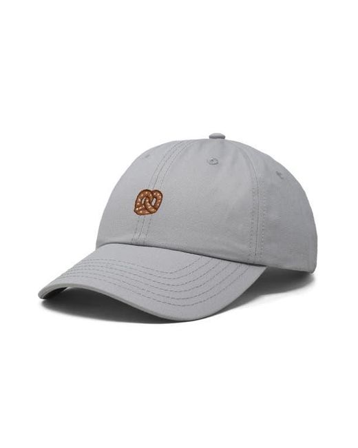 Alix White Pretzel Dad Cap