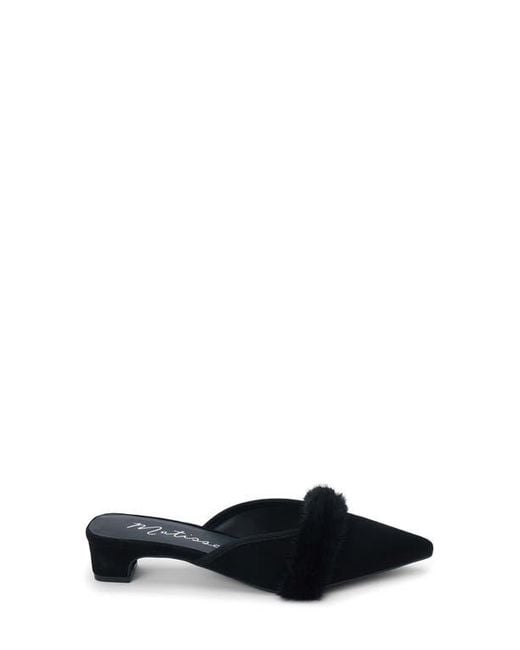 Matisse Black Kellan Pointed Toe Mule