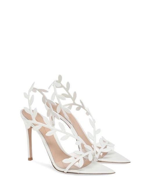 Gianvito Rossi White Flavia