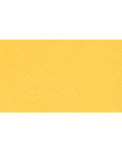 TOPSHOP Orange Ruffle Trim Shift Minidress