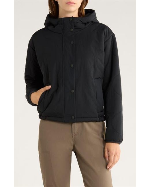 Prana Black Encinitas Quilted Jacket