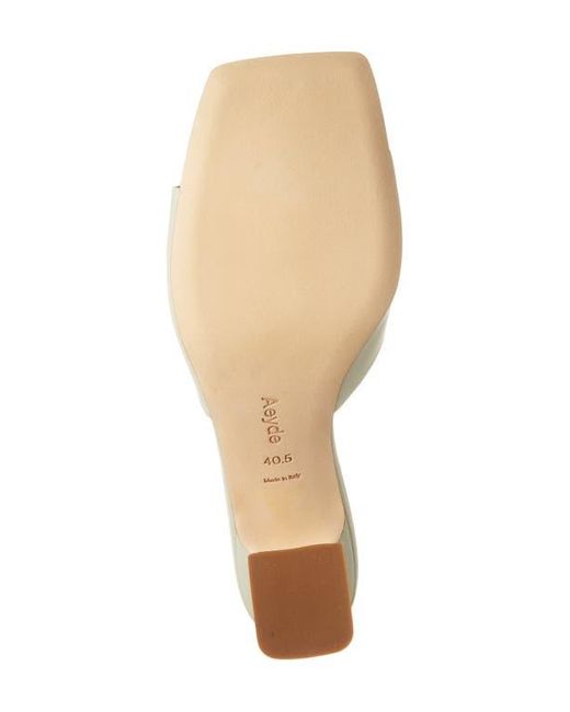 Aeyde White Ale Slide Sandal