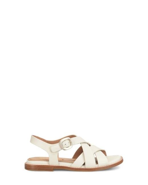 Söfft White Nancy Slingback Sandal
