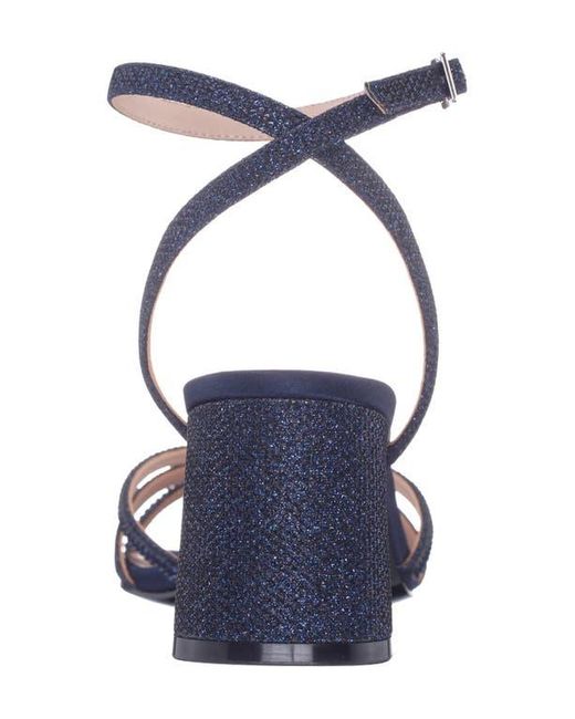 Nina White Bracha Ankle Strap Sandal