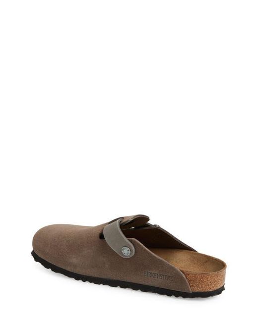 Birkenstock Brown Boston Clog for men