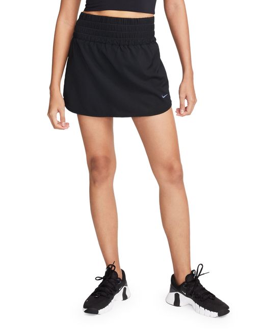 Nike Black Ultrahigh Waist Skorts
