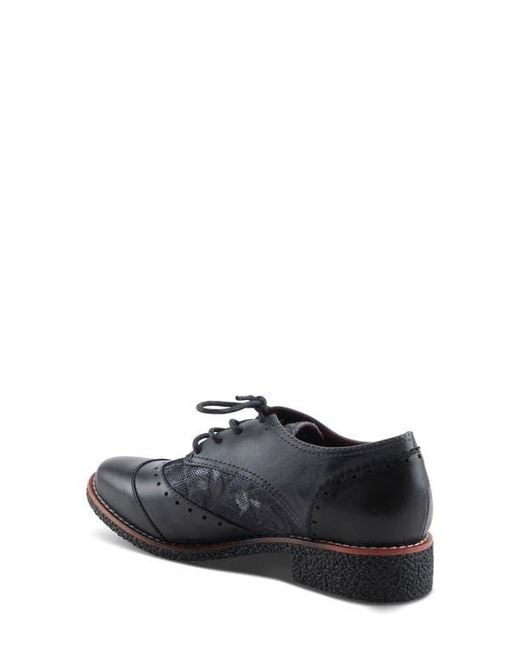 Spring Step Black Bargiasti Derby