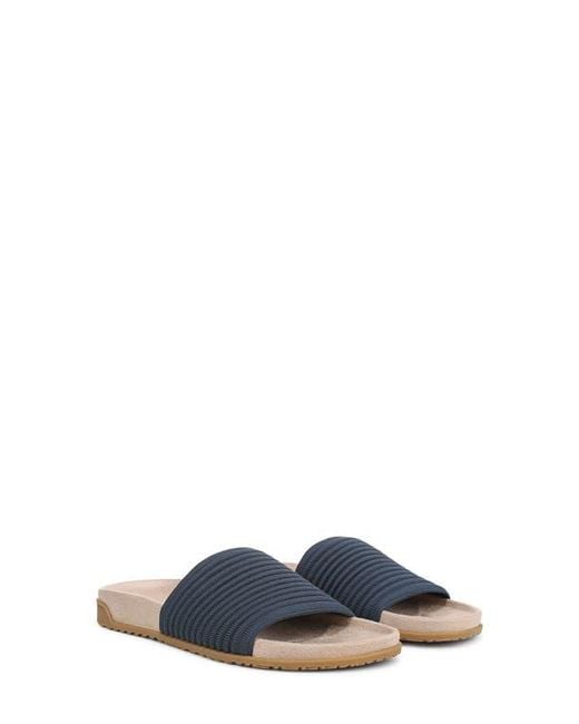 Vionic Blue Evie Slide Sandal