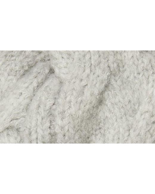 Free People Gray Coast Line Beanie