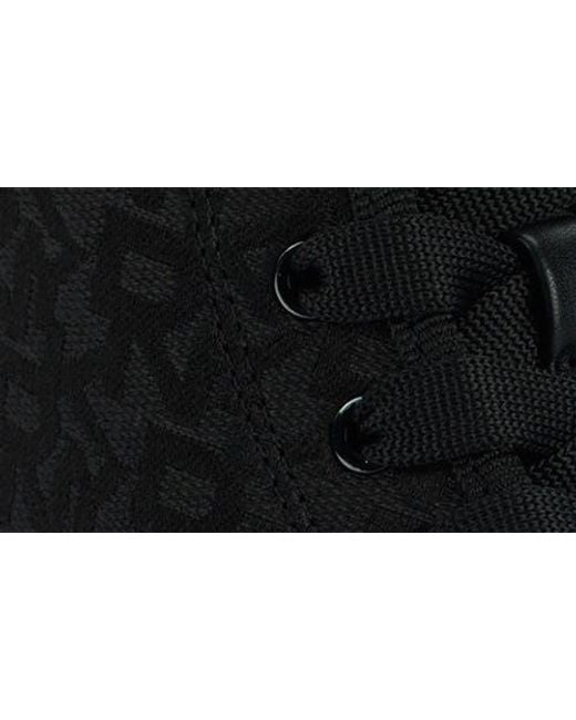 DKNY Black Bitsy High Top Platform Sneaker