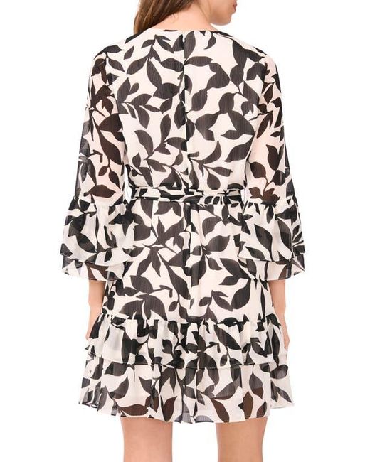 Halogen® White Ruffle Minidress