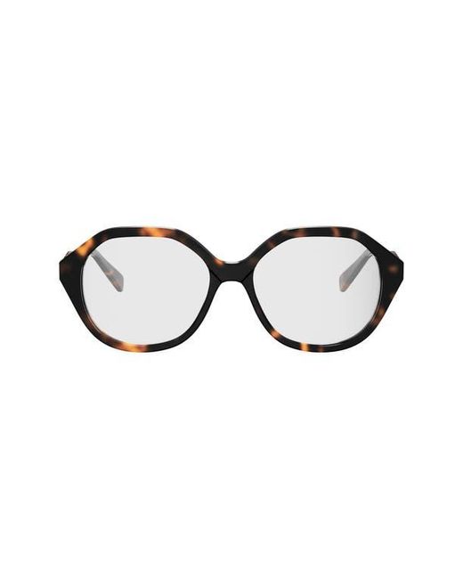 Céline Black 54Mm Geometric Eyeglasses