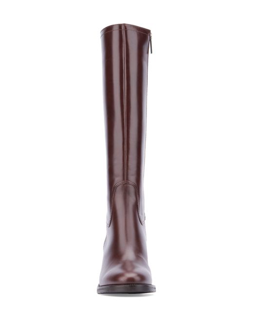 Aquatalia Josephina Knee High Boot in Brown Lyst