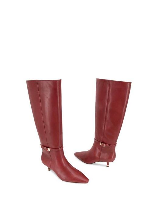 Kenneth Cole Red Marais Knee High Boot