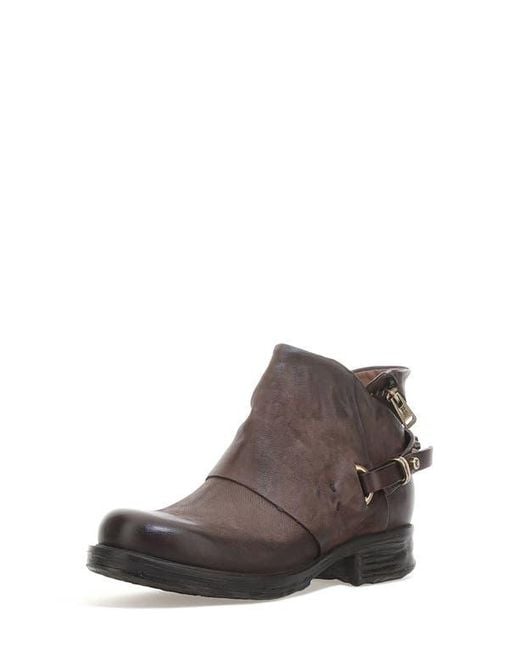A.s.98 Gray Steve Studded Bootie