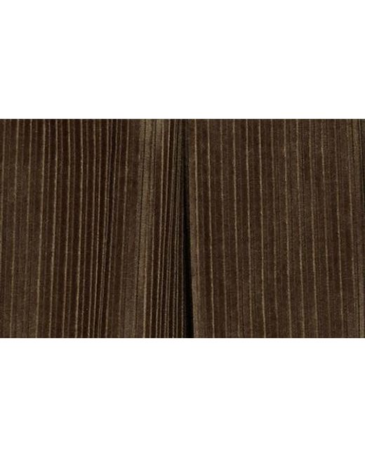 Altuzarra Brown Dash Pleated Barrel Leg Crop Pants