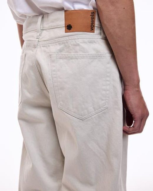 vowels White Original Denim for men