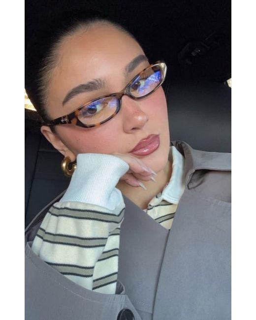 INDY Brown Gisele Light Glasses