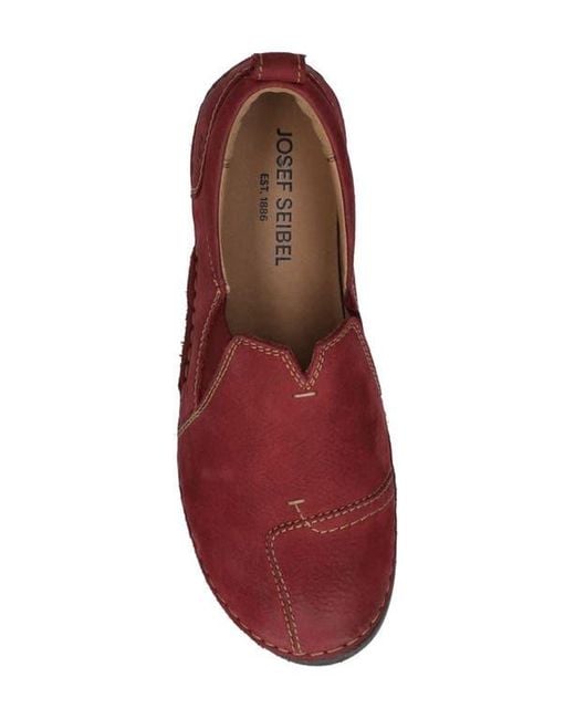 Josef Seibel Red Fergey 49 Flat
