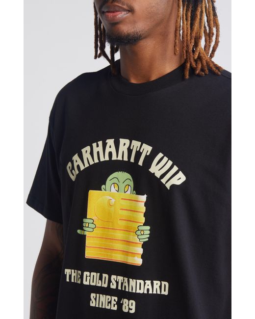 Carhartt Black Gold Standard Organic Cotton Graphic T-shirt for men