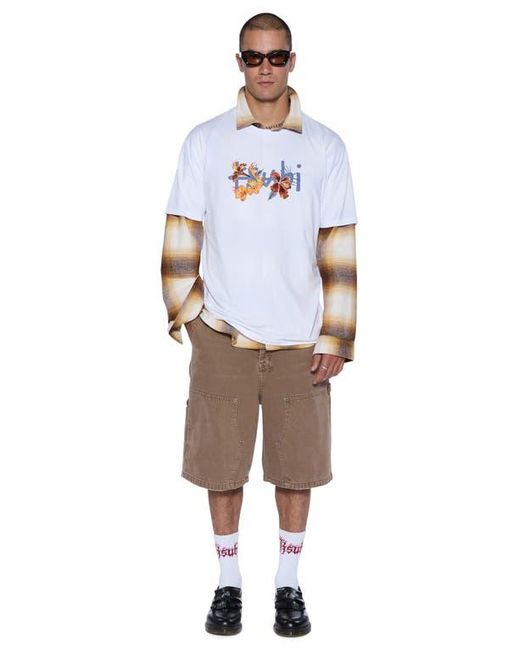 Ksubi White Romeo Biggie Oversize Graphic T-Shirt for men