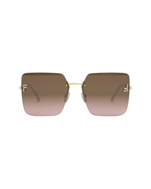 Fendi Multicolor First 59Mm Geometric Sunglasses