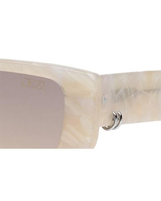 DEZI Multicolor Cuffed 53Mm Square Sunglasses