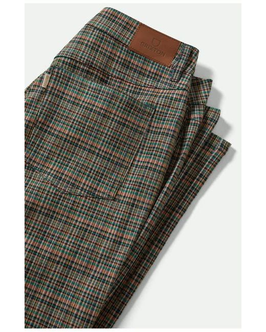 Brixton Gray Margot Ankle Straight Leg Pants