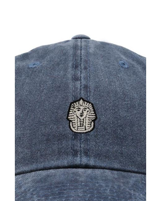 Alix Blue Pharaoh Dad Cap for men