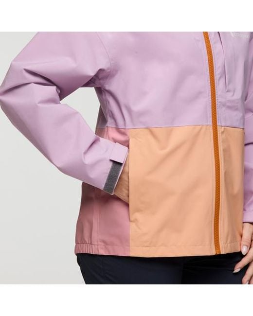 COTOPAXI Purple Cielo Rain Jacket