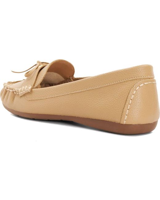 Dune Natural Grovers Loafer