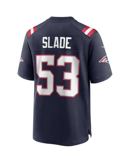 Men's New England Patriots Nike Navy Game Retired Player Jersey