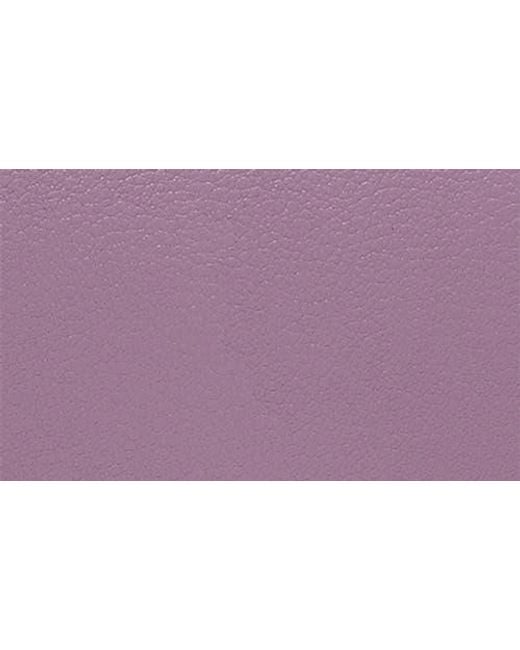 orYANY Purple Lottie Leather Saddle Crossbody Bag