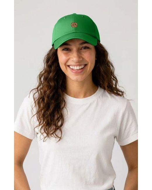 Alix Green Pretzel Dad Cap