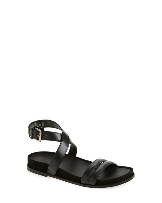 Madewell Black The Caro Ankle Wrap Sandal