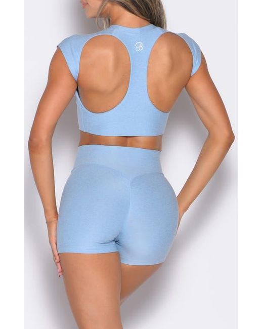 Bombshell Sportswear Blue Core Strength Tee
